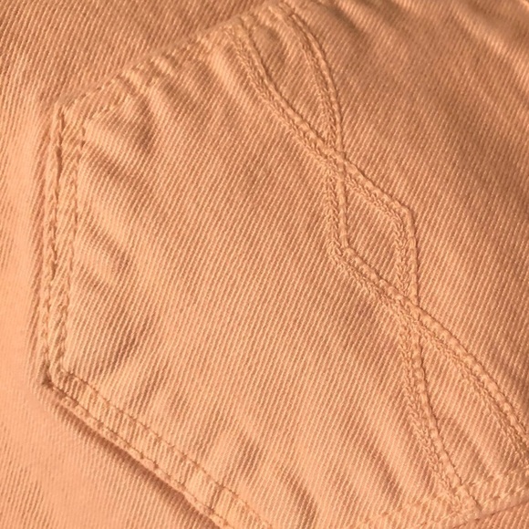 Zara Light Pink Denim Skinny Jeans Size 8 - Picture 7 of 8